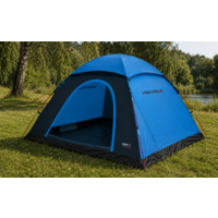 High Peak Monodome XL freistehendes Einfachdach Kuppelzelt blau/grau f&uuml;r 4 Personen