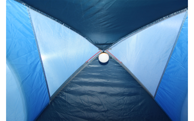 High Peak Monodome XL Vrijstaande koepeltent met enkel dak 4 personen blauw/grijs