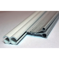 Outdoor Revolution Twin Driveaway Kit biesstrips voor luifels geschikt voor 4 mm en 6 mm rails Lengte 3 meter