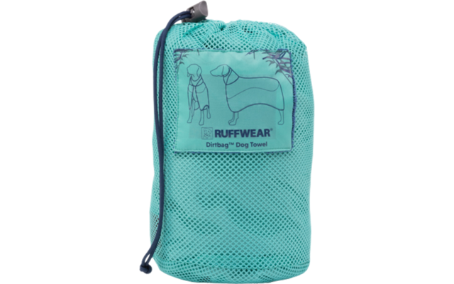 Ruffwear Dirtbag serviette pour chiens Aurora Teal 1,27 x 27 x 29 cm M