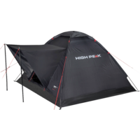 High Peak Beaver 3 freestanding single roof dome tent 3 people black