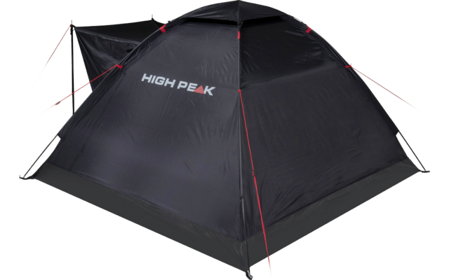 High Peak Beaver 3 freestanding single roof dome tent 3 people black