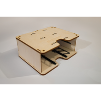 Schepperstop Birke DIY Becherbox Kompakt Gr&ouml;&szlig;e Large 250 x 125 x 200 mm