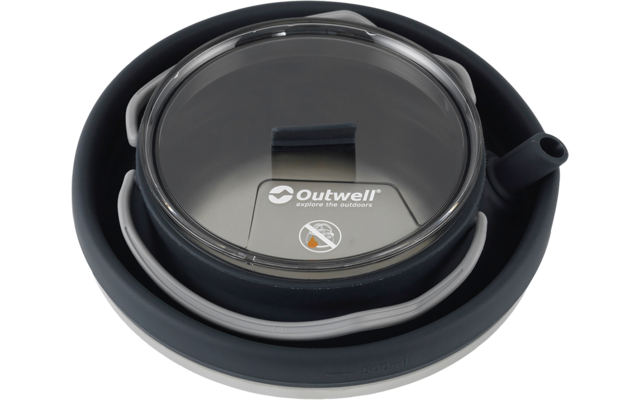 Zwarte digitale keukenweegschaal met verlicht display en ronde vorm