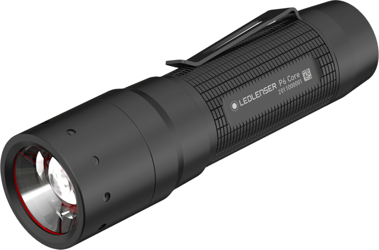 LedLenser P6 Core Taschenlampe schwarz jetzt bestellen!