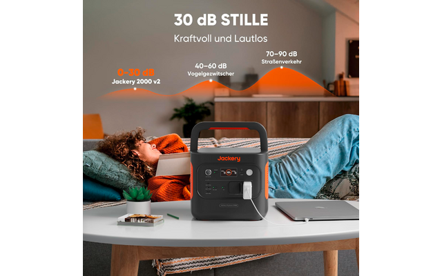Produktbild Jackery Explorer 2000 v2 tragbare Powerstation 2042 Wh / 2200 W 1