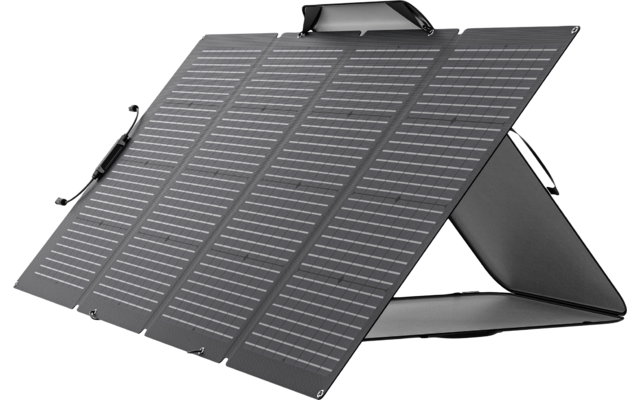 EcoFlow bifacial solar panel 220 W with 2-in-1 design