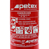 Kleines Produktbild Petex ABC-Feuerl&ouml;scher mit Manometer und Halterung 1