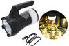 Berger Junia 4-in-1 Campingleuchte mit Lichterkette und Laserpointer