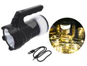 Berger Junia 4-in-1 camping lantern with fairy lights