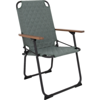 Sedia da campeggio Bo-Camp Jefferson M Industrial con braccioli in bamb&ugrave; verde