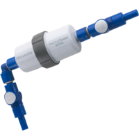 Filtro de carb&oacute;n activo Reich myclean water para agua dulce limpia con kit de instalaci&oacute;n UniQuick conexi&oacute;n recta/en &aacute;ngulo