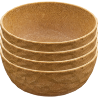 Koziol Club Bowl Schale 4-tlg. 700 ml - Nature Wood