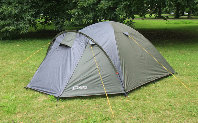 Tambu Acamp 4 person dome tent dark green / gray