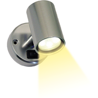 Lampe spot encastrable MiniTube 18 SMD avec interrupteur &agrave; bascule Frilight