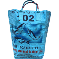 Beadbags laundry bag transport bag small light blue