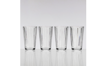 512751 - Flamefield Crystal Line Tall Tumbler Becher 4 teilig  450 ml