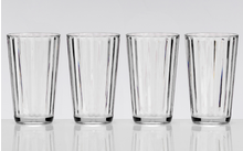 512751 - Flamefield Crystal Line Tall Tumbler Becher 4 teilig  450 ml