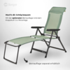Kleines Produktbild Berger Iseo Luxus Klappstuhl (verschiedene Modelle) 1