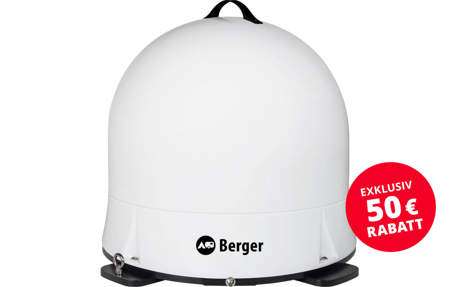 White safety helmet with black Berger logo