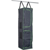 Bo-Camp Organizer Armoire suspendue avec 4 compartiments et 2 portes