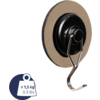 Kleines Produktbild Silwy Magnet-Haken THE ONE inkl. Pad BLACK 1