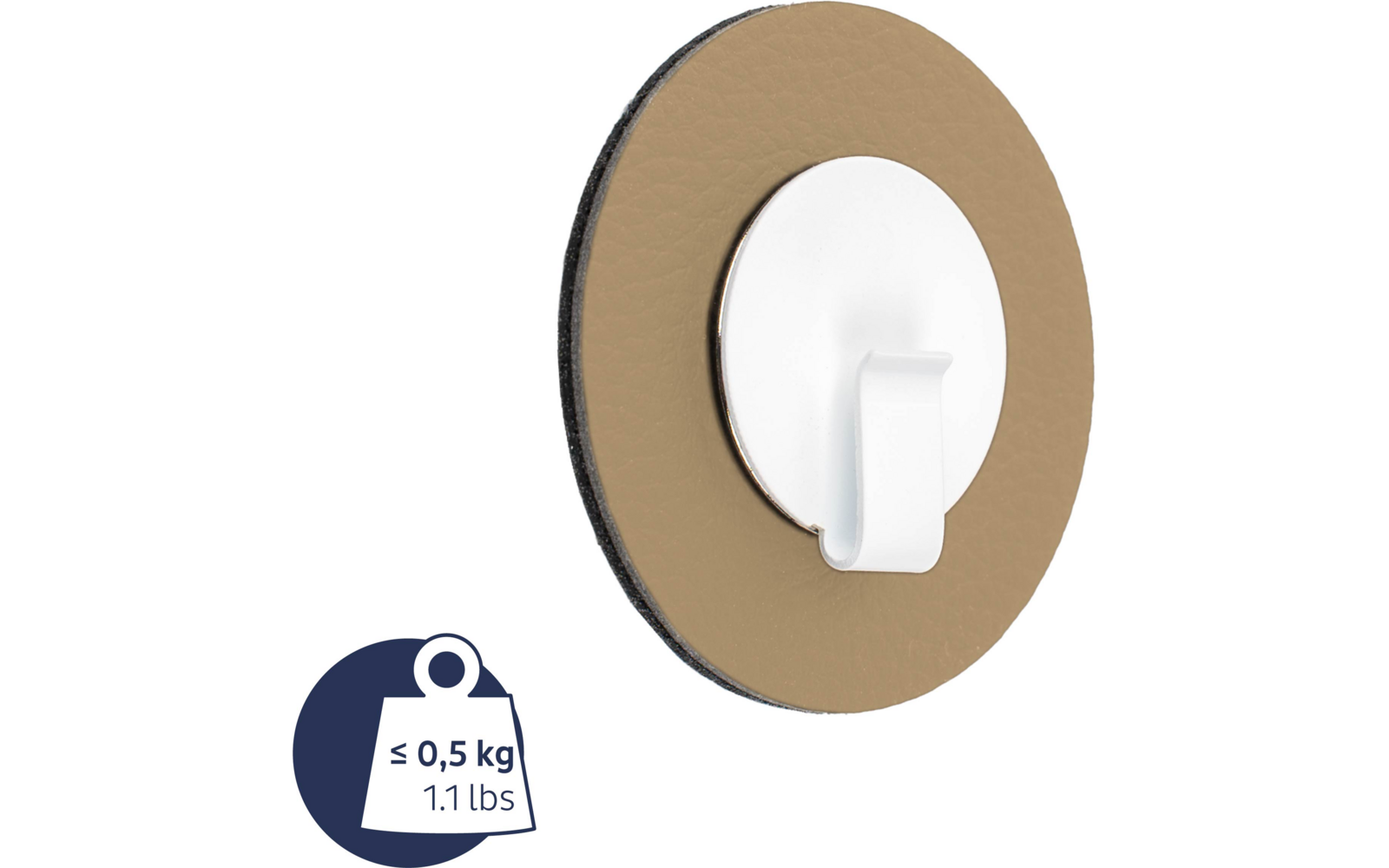 Produktbild silwy&reg; Clever Magnethaken inkl. Metall-Nano-Gel-Pad 2 tlg. (5 cm) 1