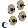 Kleines Produktbild Silwy Flex Magnethaken inkl. Metall-Nano-Gel-Pads 5 cm 8-tlg. 1