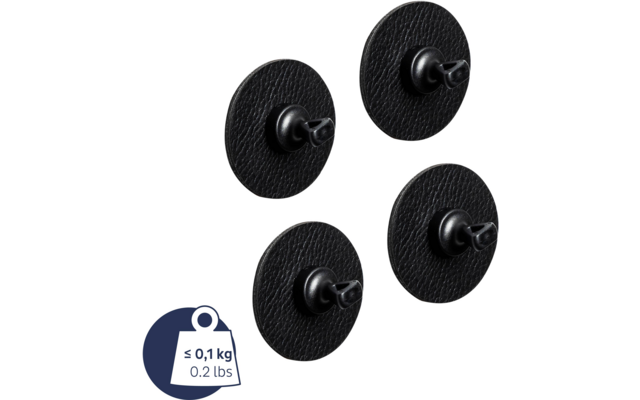 Product image Silwy Flex magnetic hook incl. metal nano-gel pads 5 cm 8 pcs. 1