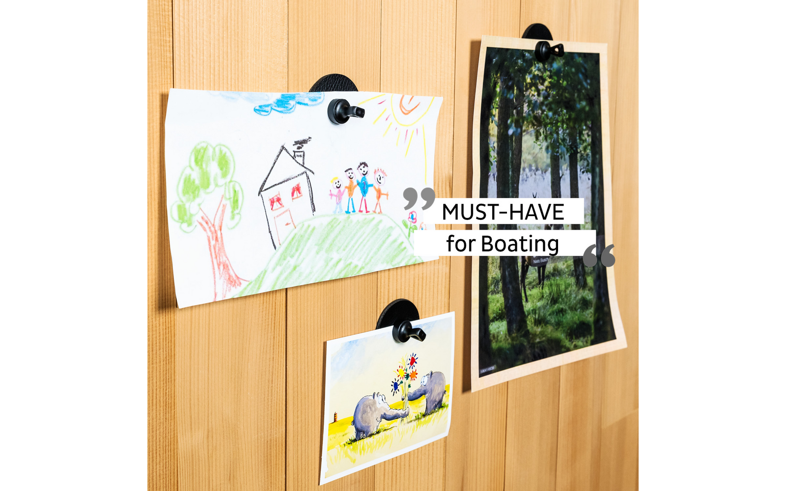 Product image Silwy Flex magnetic hook incl. metal nano-gel pads 5 cm 8 pcs. 1