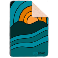 BusBoxx Campingdecke Voited Cloudtouch mit 4 in 1 Funktion Sunrise Blue