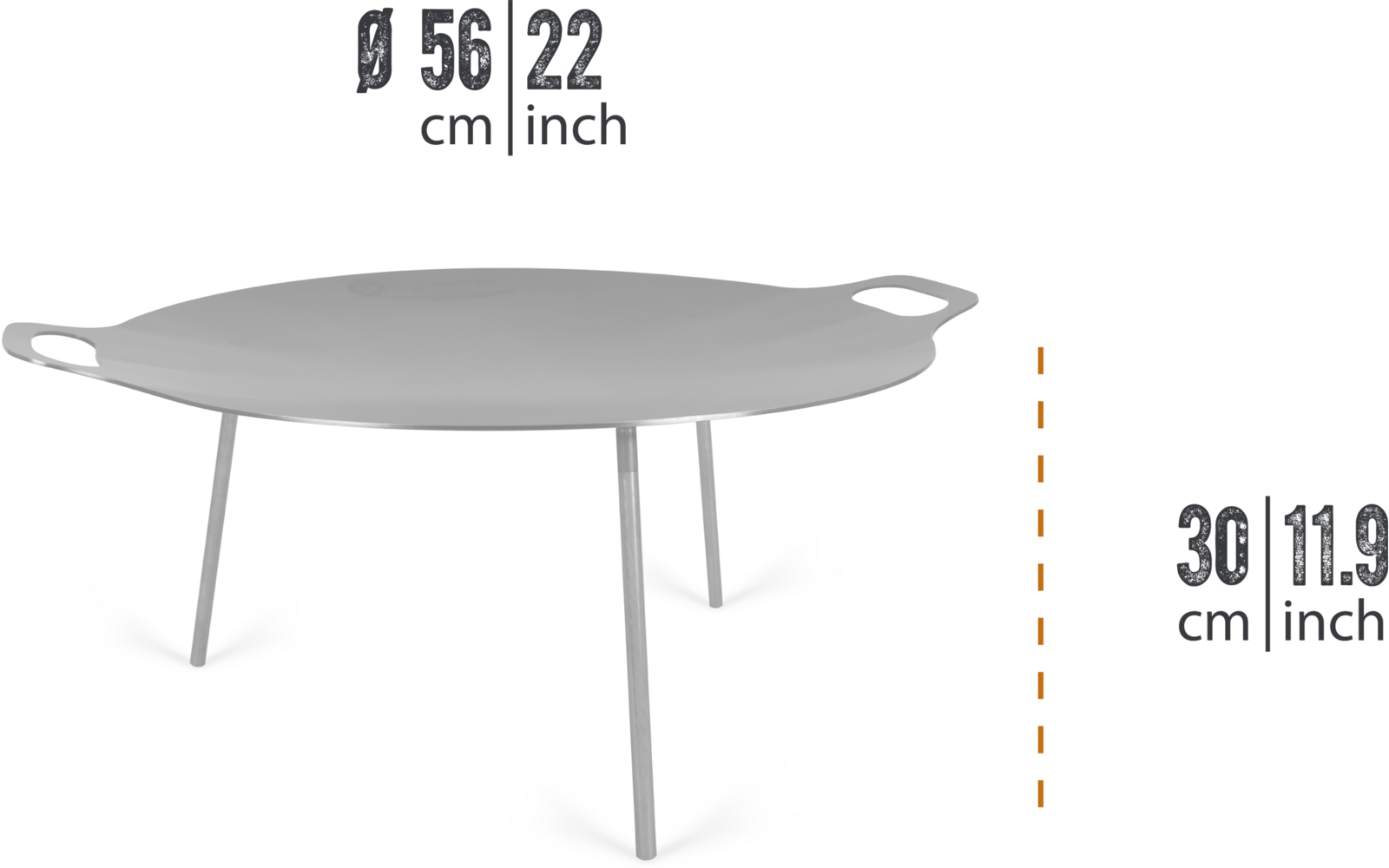 Immagine del prodotto Barbecue e braciere in acciaio Petromax gfs56 1