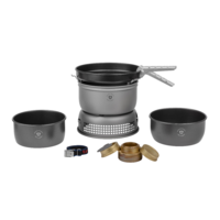 Trangia Trangiakök 25-5 HA  Campingkochset 3- teilig mit Spiritusbrenner Set 9