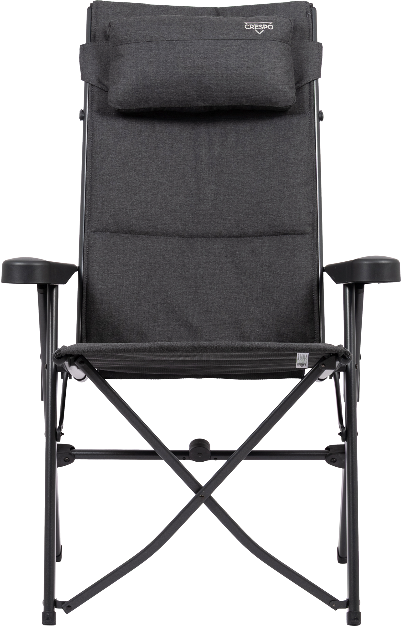 Crespo AP/740-TC-56 folding chair and high-back chair gray