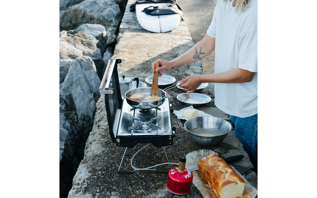 Produktbild Primus CampFire Serving Kit Camping Geschirrset aus Edelstahl mit Silikondeckel 6-teilig 1