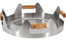 516426 - Petromax Pyron Deckel Edelstahl multifunktionaler Feuertonnen Deckel 40 kg belastbar