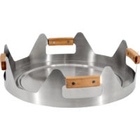 Petromax Pyron Deksel roestvrij staal multifunctionele vuurton deksel 40 kg belastbaar