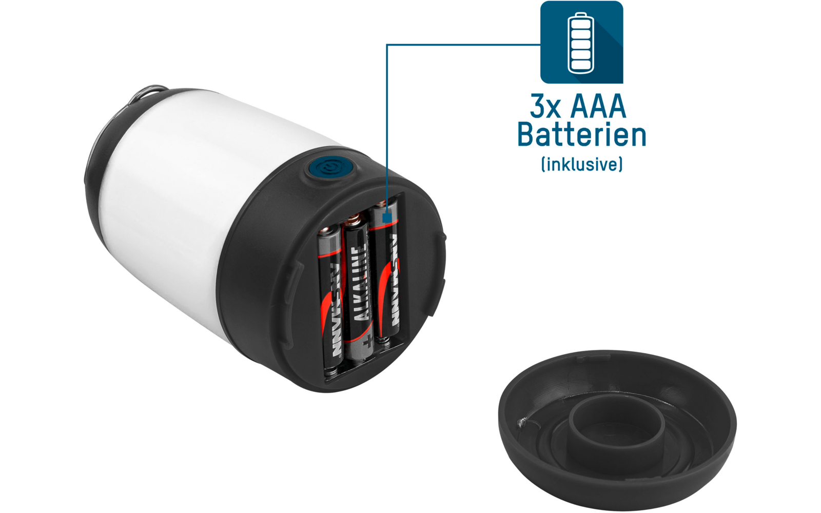 Produktbild Ansmann Mini Camping Lantern Campinglampe batteriebetrieben 1