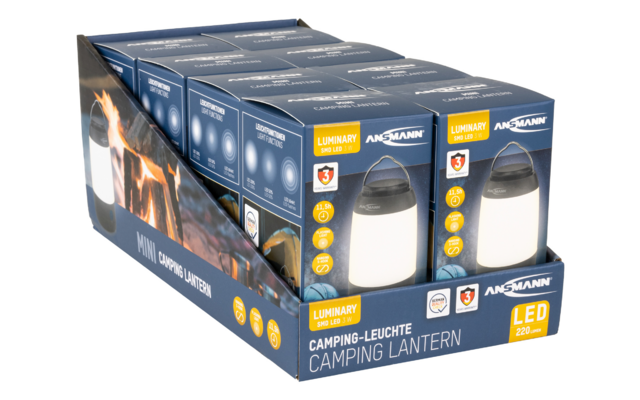 Ansmann TL-Mini-LED-linterna de camping-3AAA