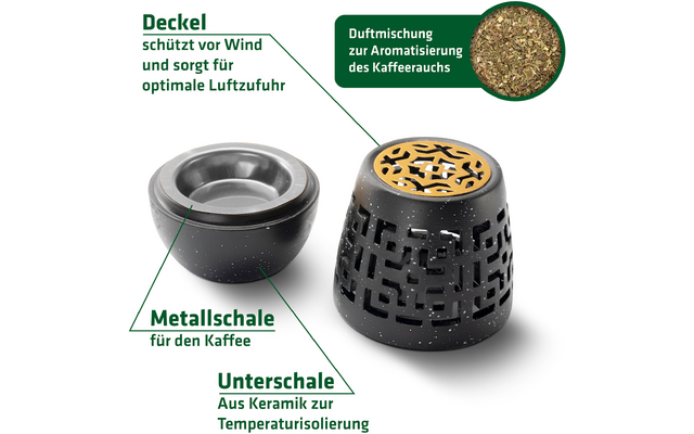 Produktbild Gardigo Wespen Verdufter Kaffee mit Duftmischung 1