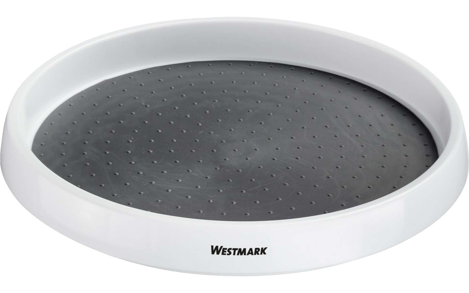 Round white plastic ring with black dotted non-slip surface and 'Westmark' print