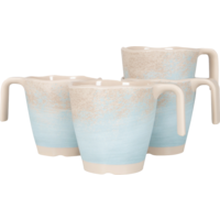 Gimex STO beker beige 4 stuks