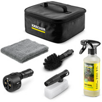 K&auml;rcher OC Druckreiniger Zubeh&ouml;rtasche Bike inklusive Multi Jet 4-in-1/Schaumd&uuml;se/Natural Bike Cleaner/Fahrradb&uuml;rste/Mikrofasertuch