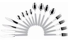 518240 - Set de couverts en acier inoxydable gris 16 pcs. Brezza Berger