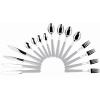 Set di posate Berger Brezza in acciaio inox 16 pezzi grigio