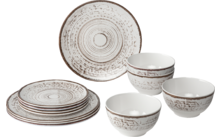 518410 - Brunner Midday Melamin Geschirrset rutschhemmend BPA-frei unzerbrechlich 12-teilig