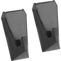 Metaltex pullCLEAN Klebehaken 2 St&uuml;ck Dunkelgrau