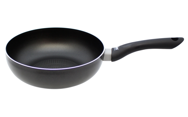 Elo Smart Life wok pan aluminum 24 cm black