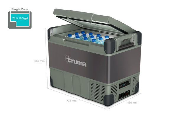 Truma C73 Single Zone compressor koelbox met vriesfunctie 73 liter