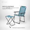 Berger Iseo Classic Klappstuhl blau